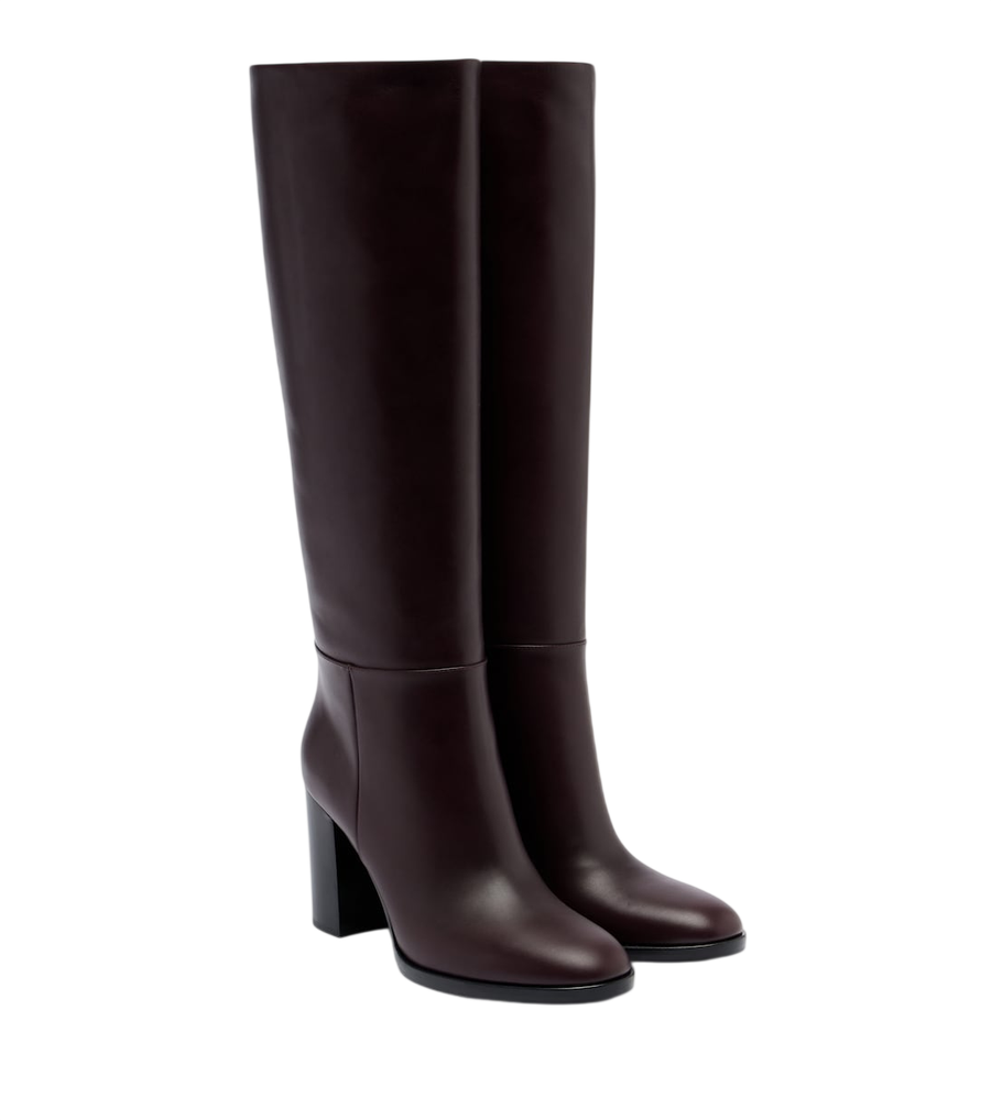 Gianvito Rossi Santiago leather knee-high boots