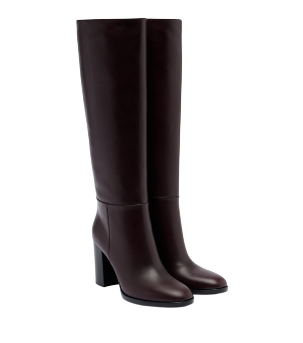 Gianvito Rossi Santiago leather knee-high boots