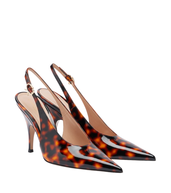 Escarpins slingback en cuir Sofia de Gianvito Rossi