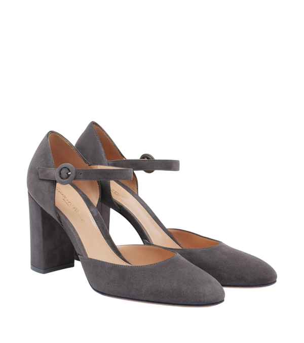 Gianvito Rossi Décolleté in camoscio