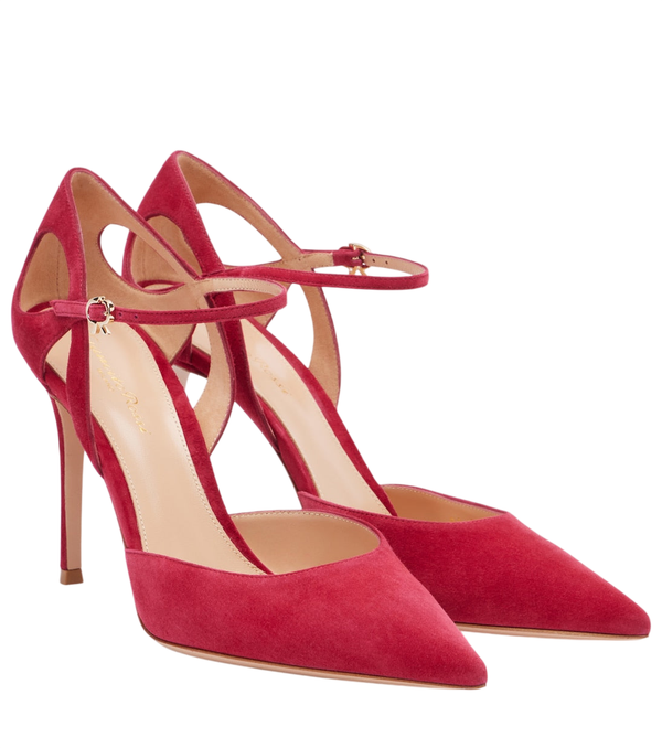 Gianvito Rossi Sapatos de camurça