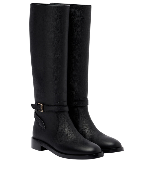 Gianvito Rossi Varenne leather knee-high boots
