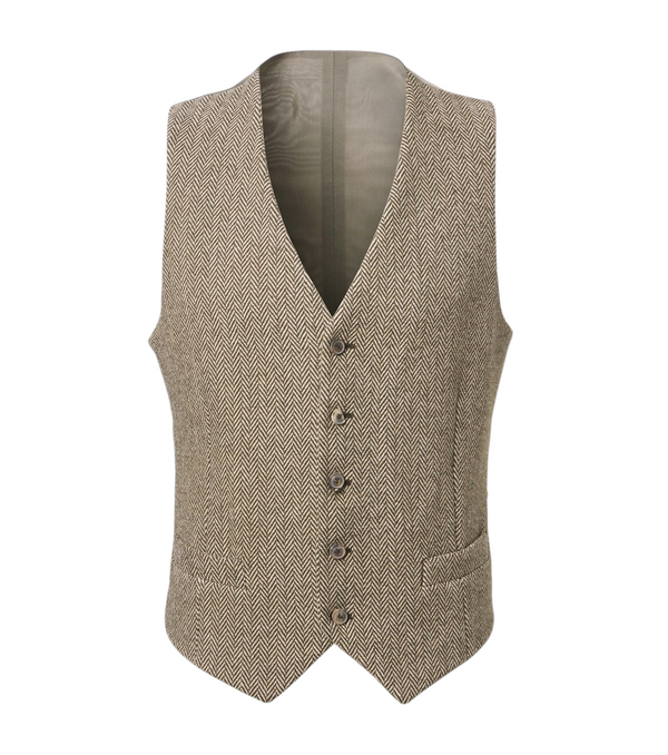 Giorgio Armani Archivio cotton and wool-blend vest