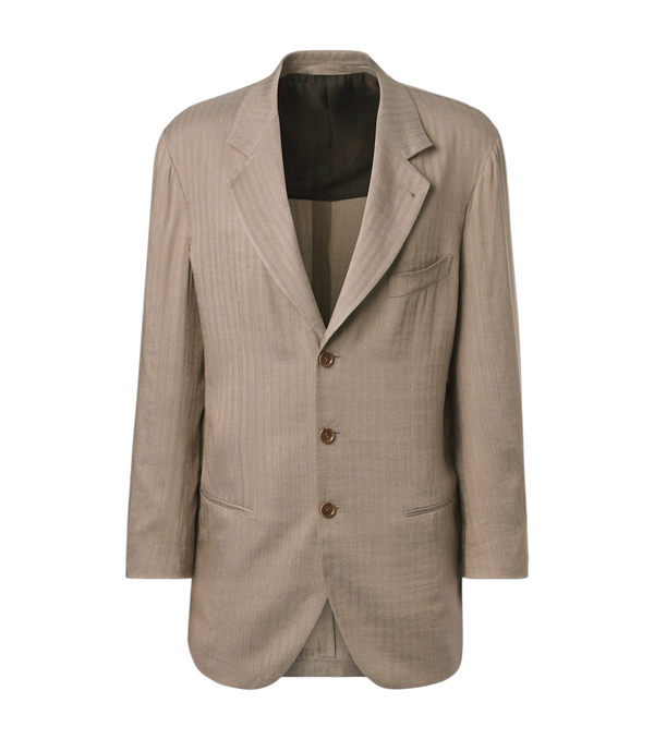 Giorgio Armani Archivio herringbone blazer