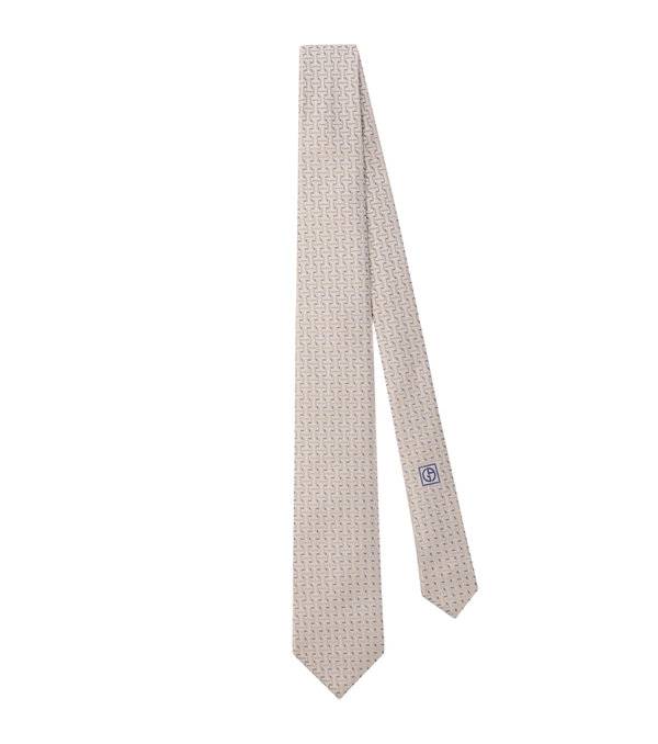 Corbata de jacquard de seda con lunares de Giorgio Armani Archivio