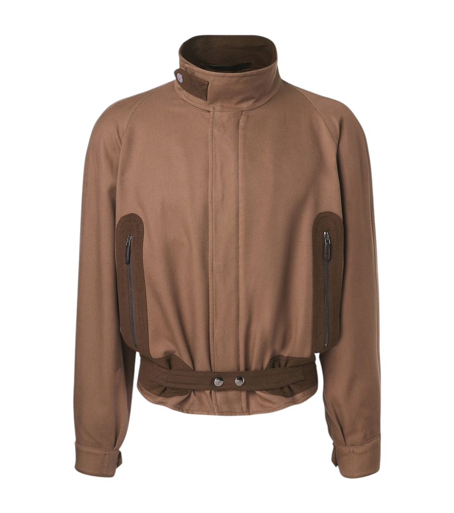 Giorgio Armani Archivio silk bomber jacket