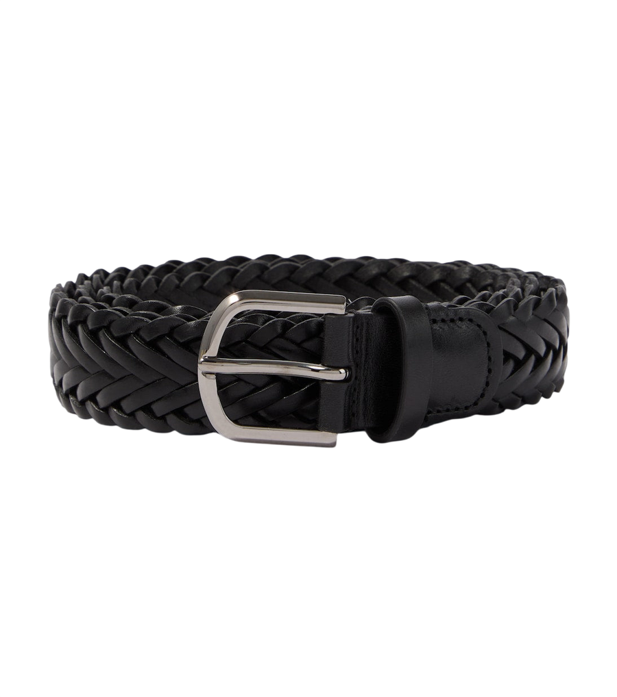 Giorgio Armani Braided leather belt