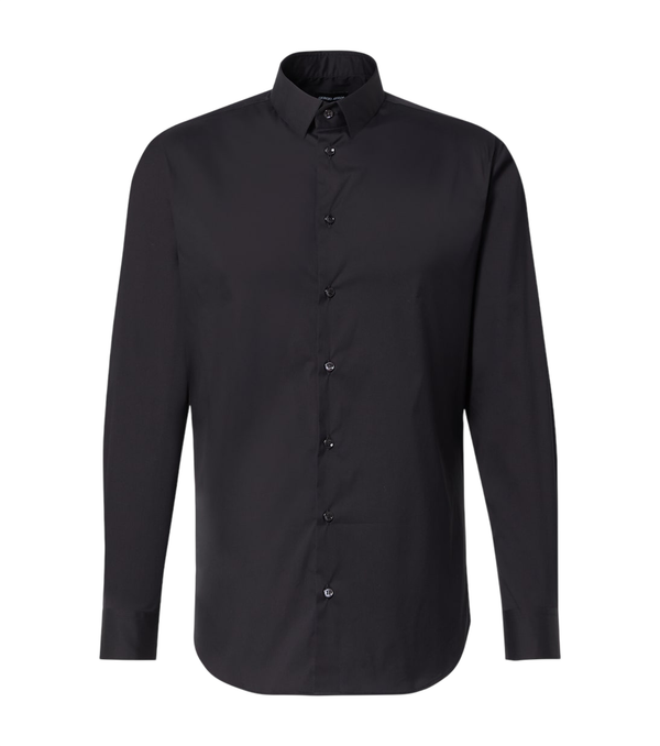 Giorgio Armani Cotton-blend poplin shirt