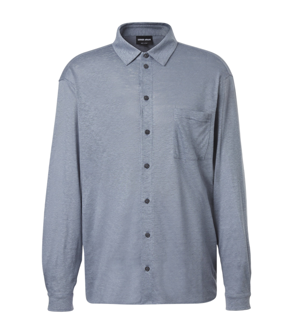 Giorgio Armani Linen jersey shirt