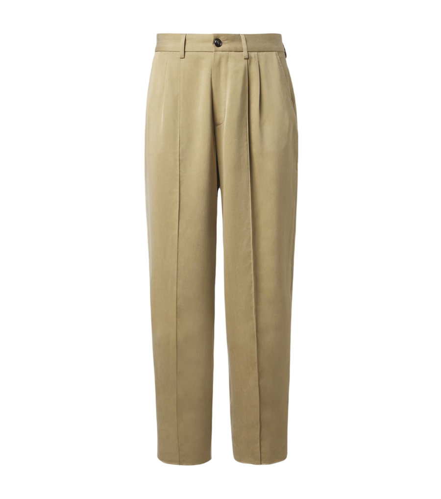 Giorgio Armani Pleated wide-leg pants