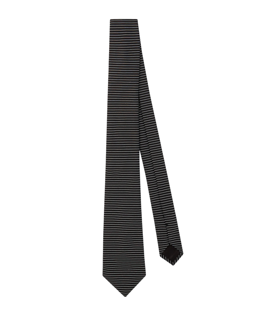 Giorgio Armani Striped silk tie