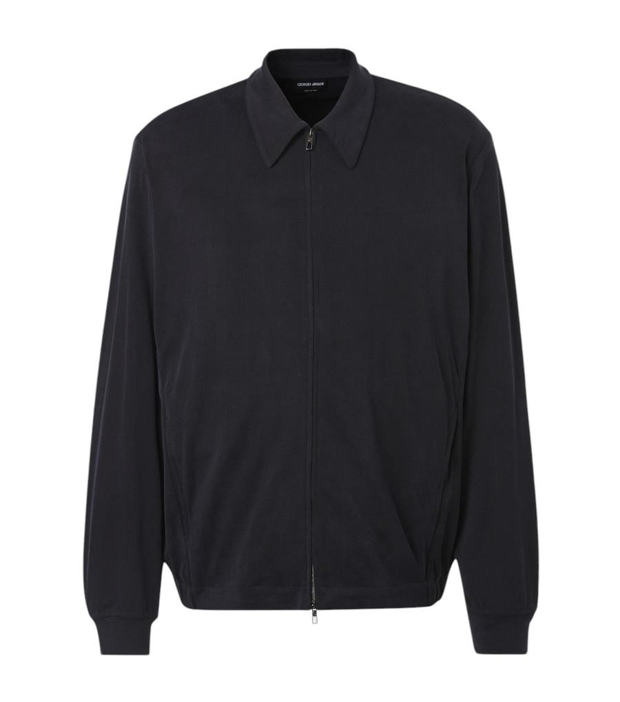 Giorgio Armani Zip-up blouson jacket
