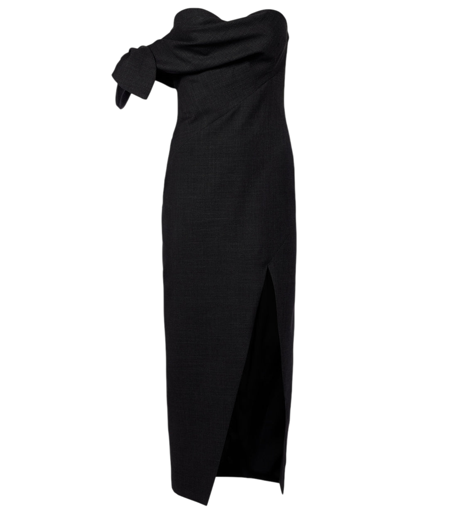 Robe de cocktail Givenchy en laine à détail nœud