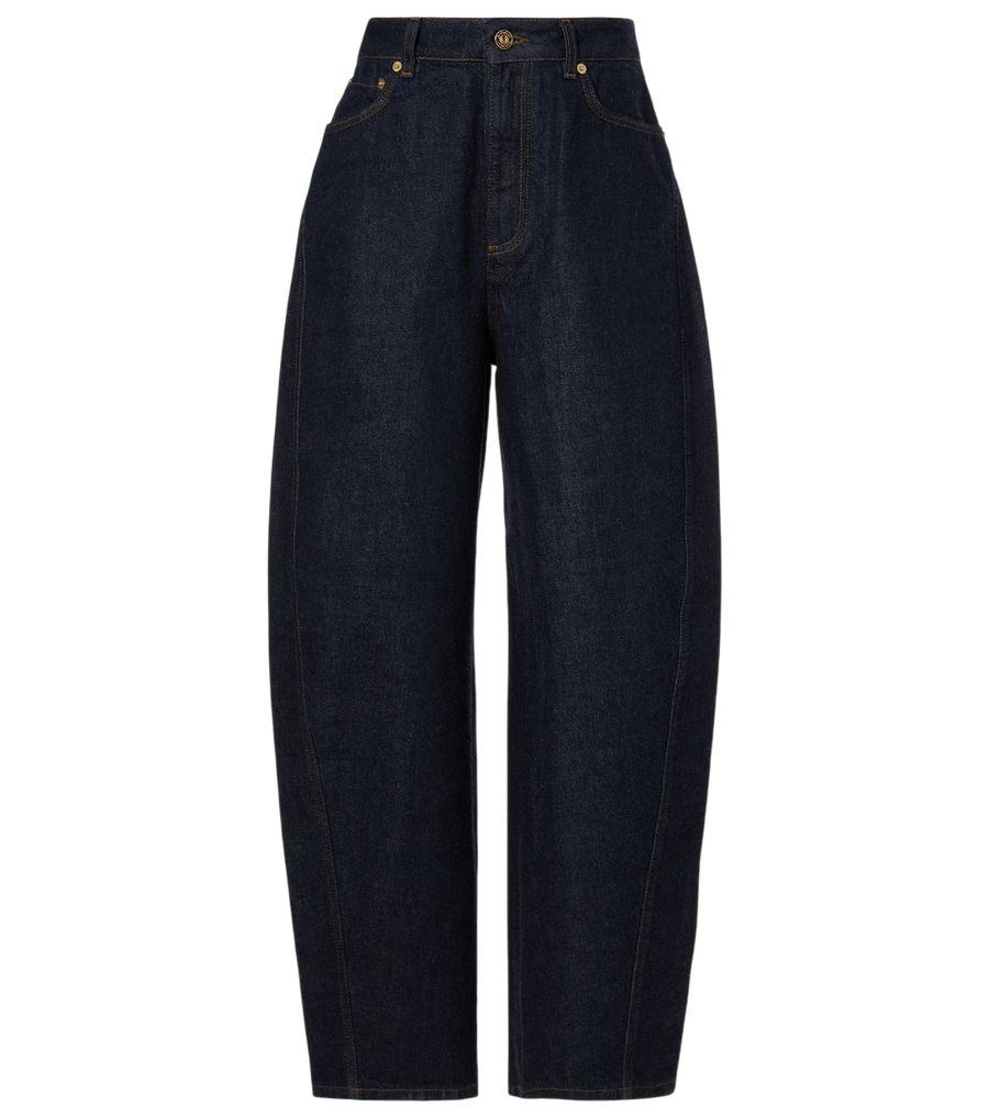 Givenchy Calça jeans Cocoon de cintura alta e pernas largas