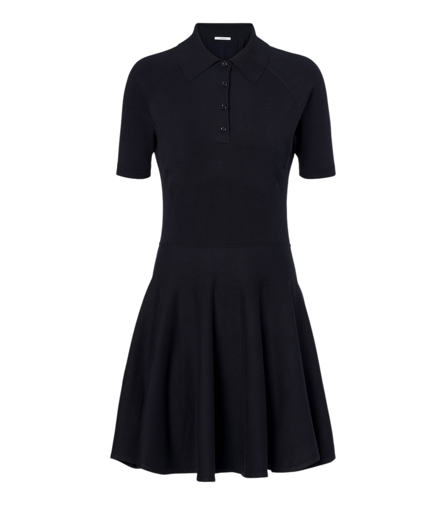 Givenchy Cotton and silk-blend polo dress