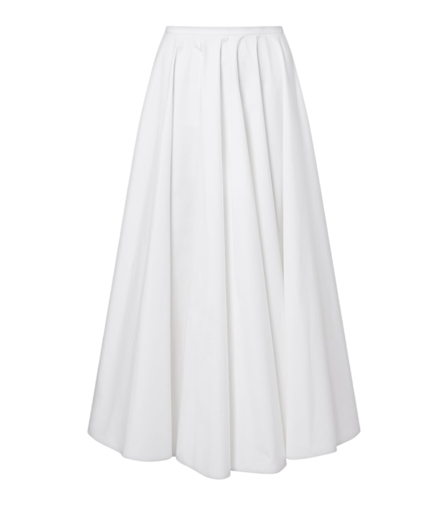 Falda midi de algodón de Givenchy