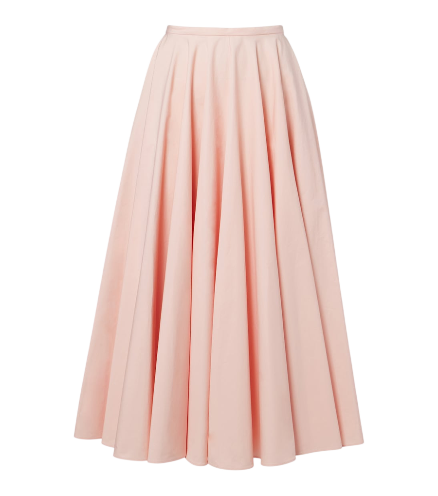 Falda midi de algodón de Givenchy