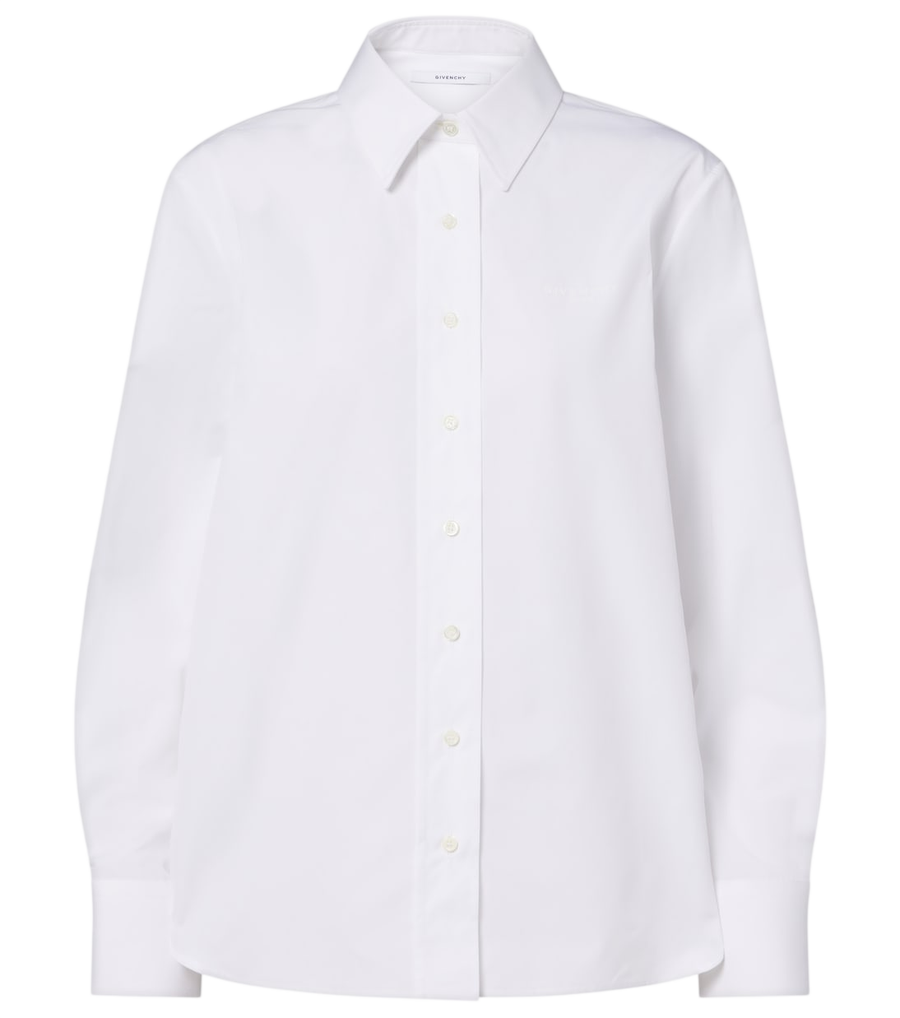 Chemise en popeline de coton Givenchy