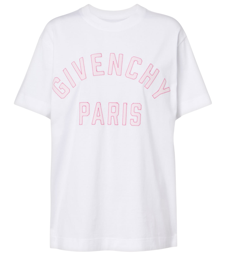 Givenchy Embroidered cotton T-shirt