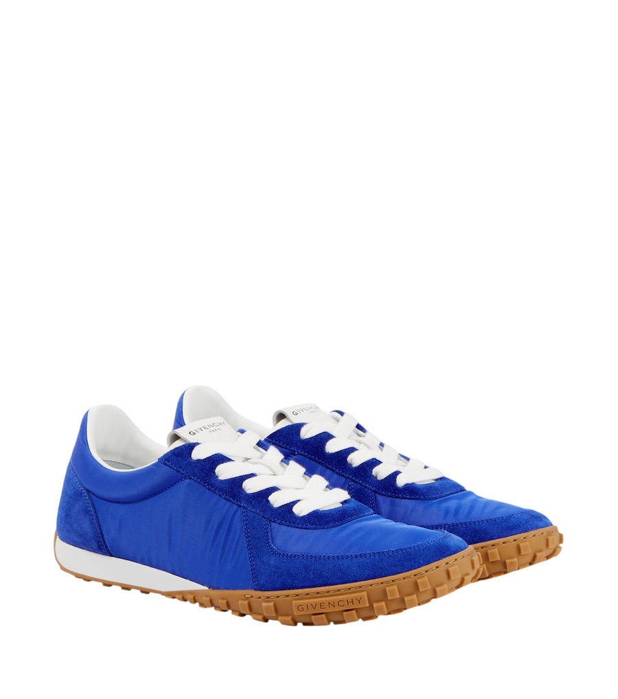 Givenchy Glide suede-trimmed sneakers