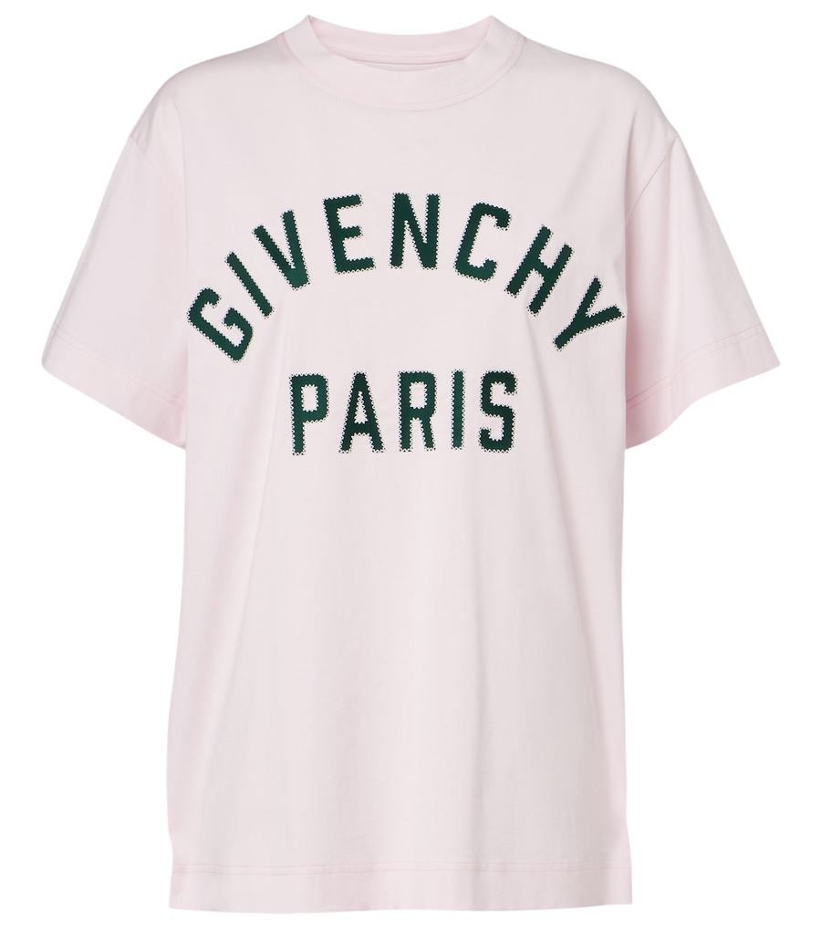 T-shirt en coton avec logo appliqué Givenchy