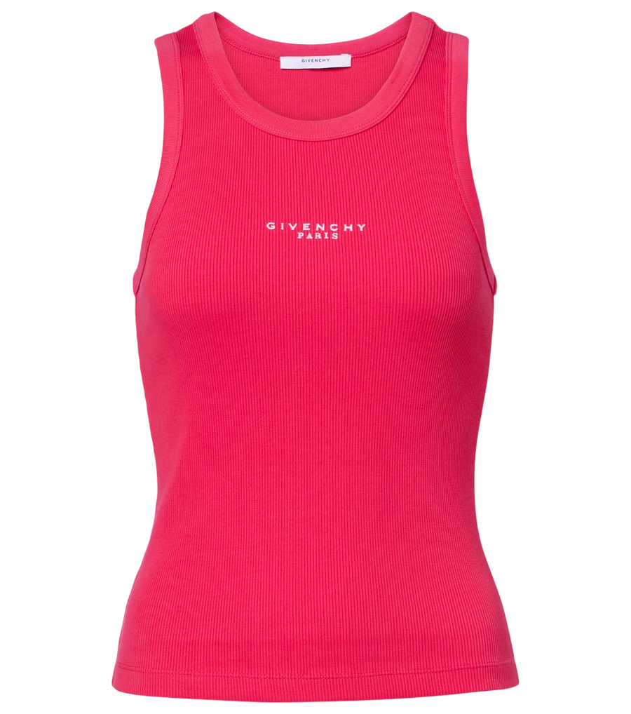 Haut en coton imprimé du logo Givenchy