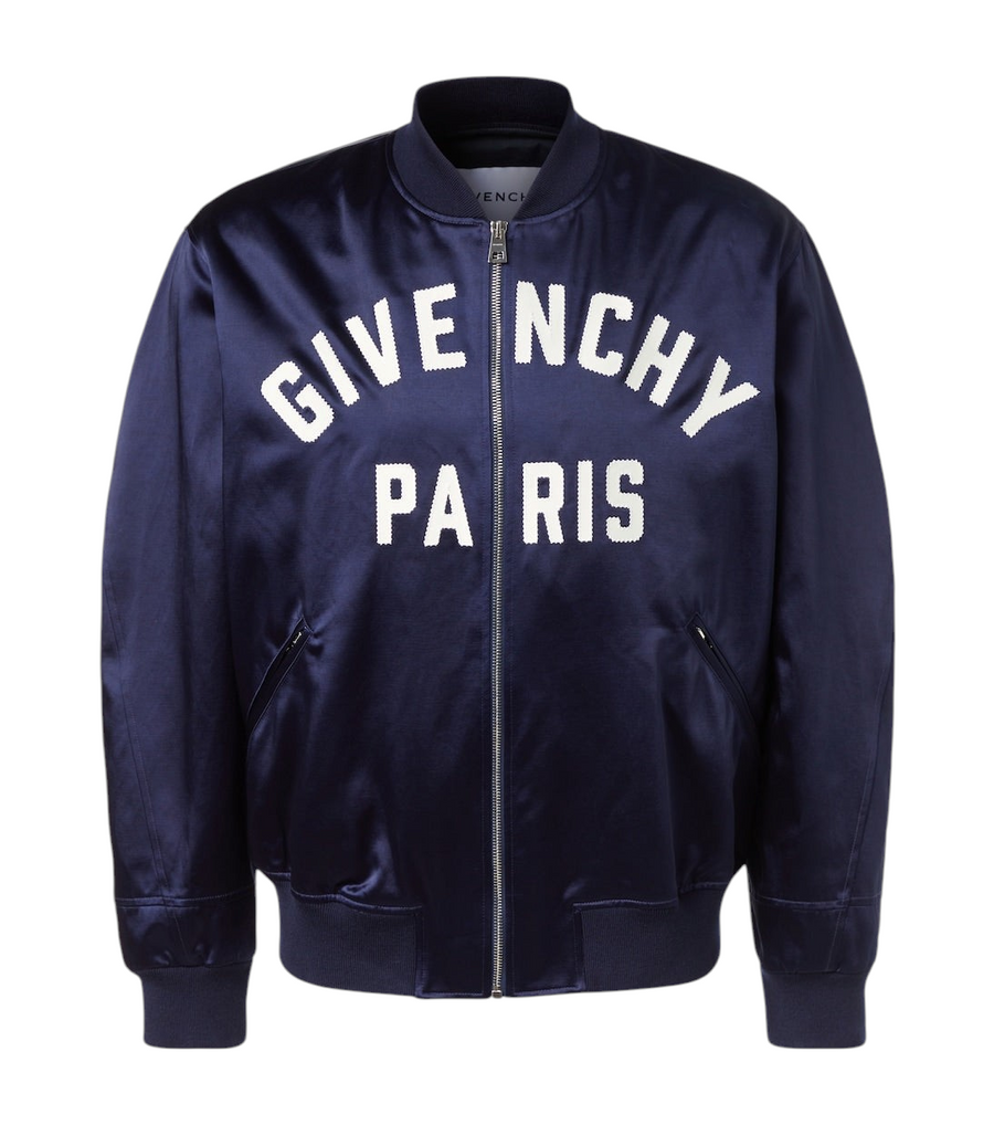 Givenchy Paris satin blouson