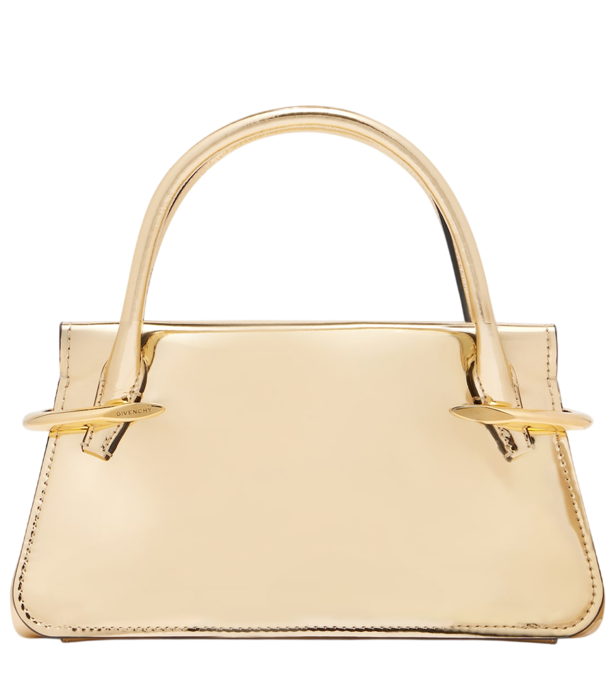 Givenchy Pinch metallic leather tote bag