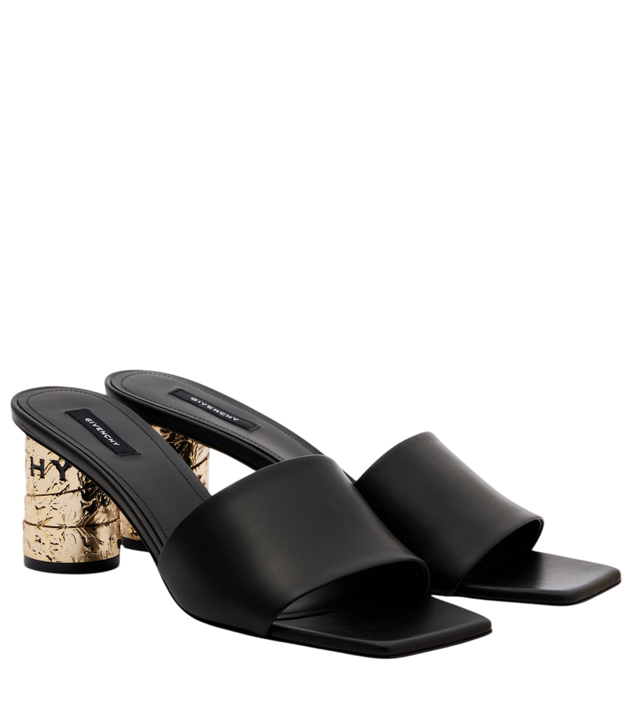 Givenchy Tape 65 leather mules