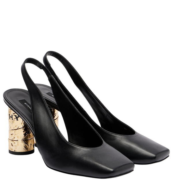 Givenchy Fita 85 sapatos de couro com tira no calcanhar