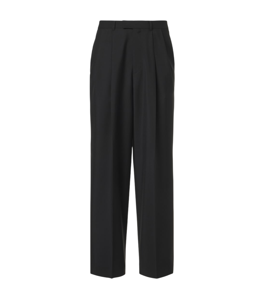 Givenchy Wool and mohair straight pants