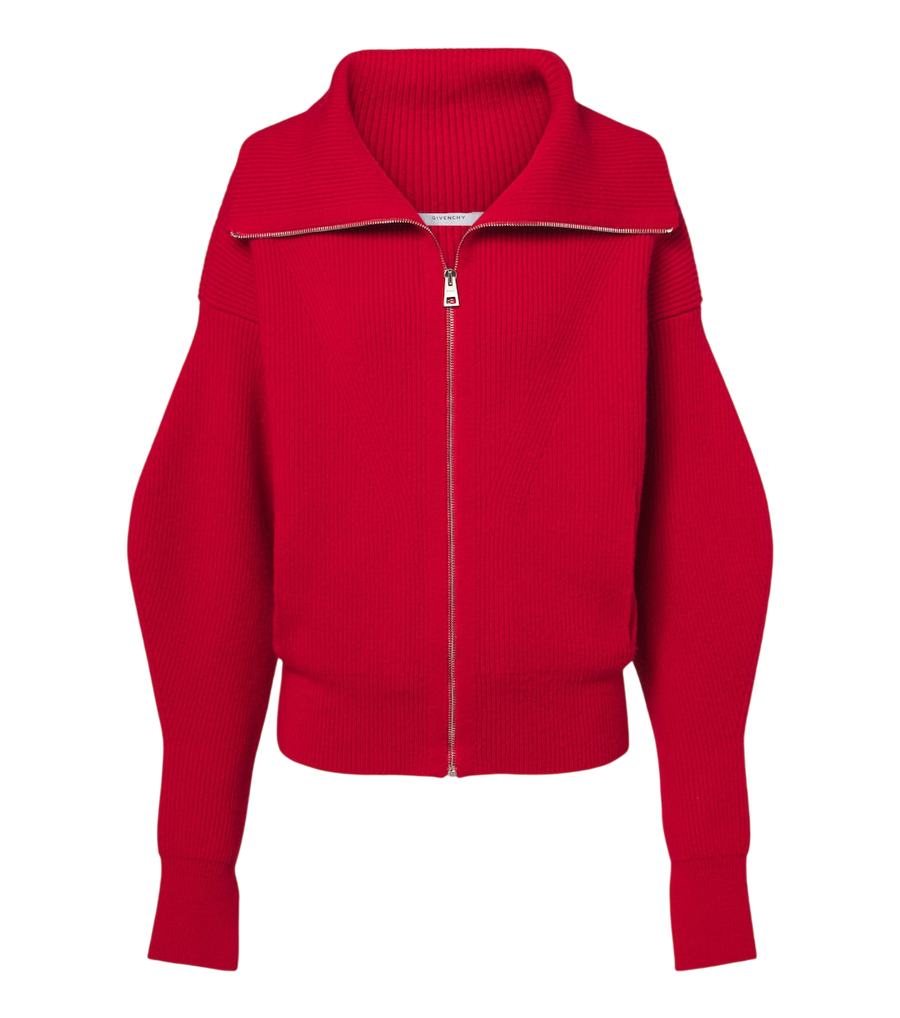 Givenchy Wool zip-up cardigan