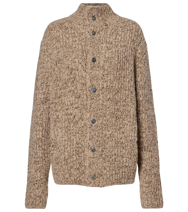 God's True Cashmere Cashmere bouclé cardigan