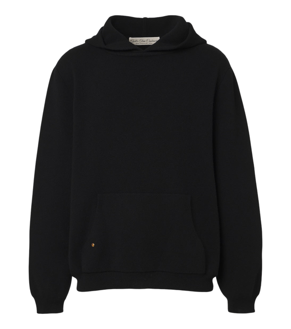 God's True Cashmere Cashmere hoodie with tiger's eye