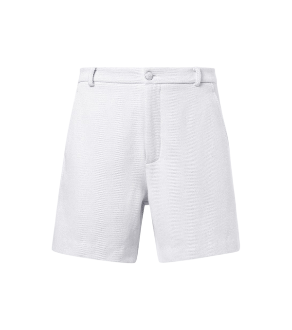 God's True Cashmere Pantaloncini Explorer in cashmere e denim di cotone