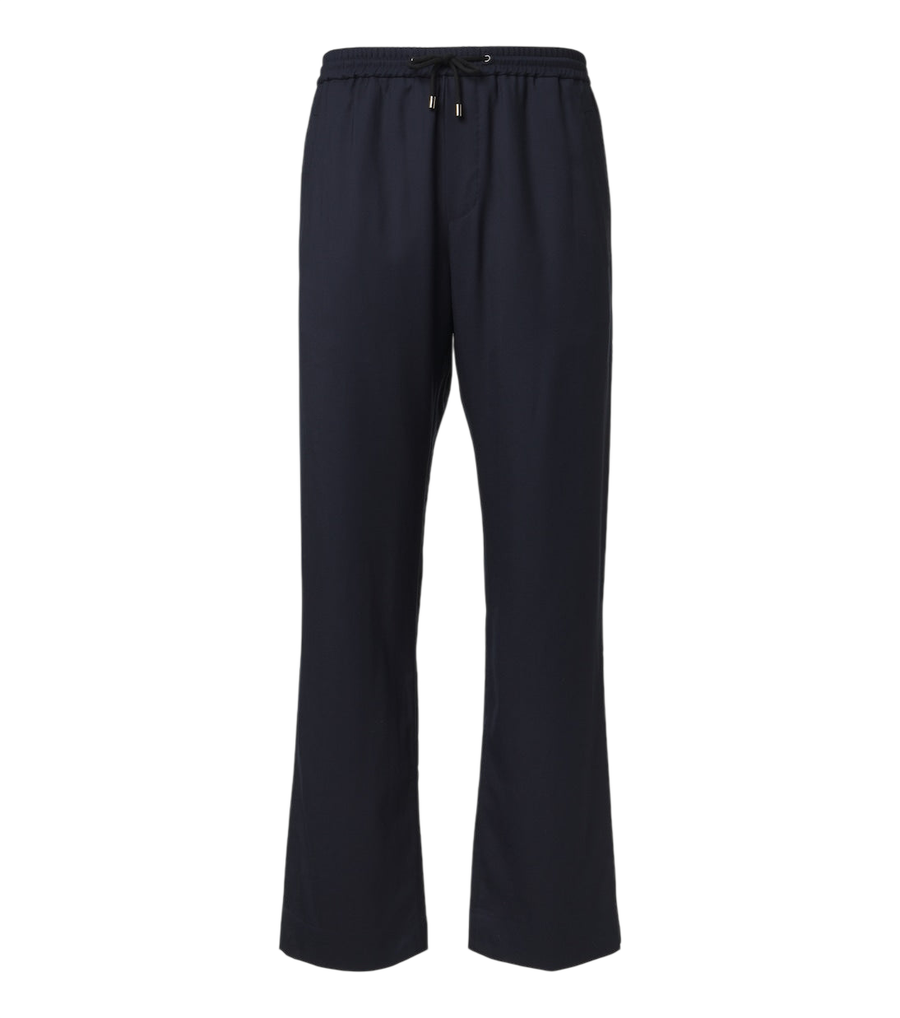 God's True Cashmere Navy Soul cashmere wide-leg pants