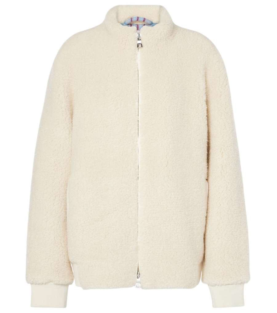 God's True Cashmere T-Bird cashmere bomber jacket