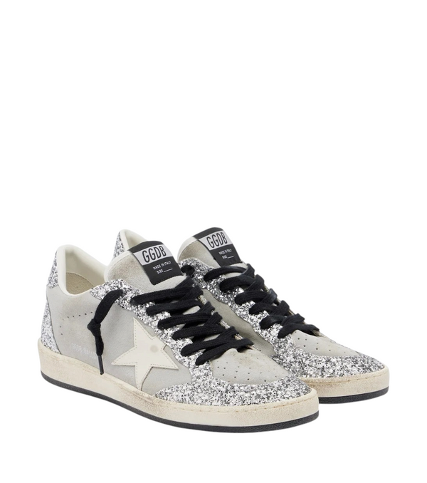 Golden Goose Ball Star Suede Sneakers