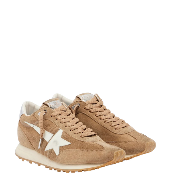 Golden Goose Running Marathon Suede Sneakers