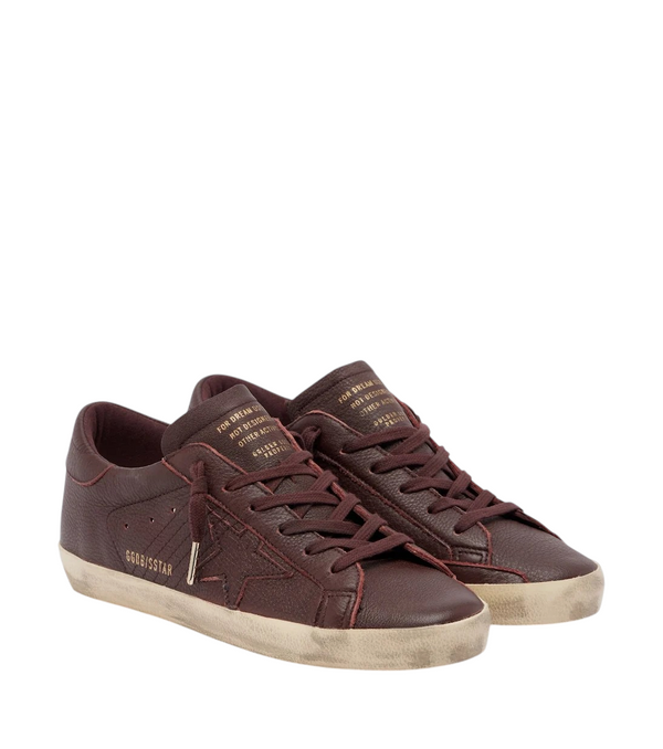 Golden Goose Super-Star Leather Sneakers