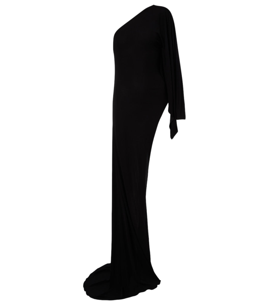 Maxi-robe asymétrique en jersey Gucci