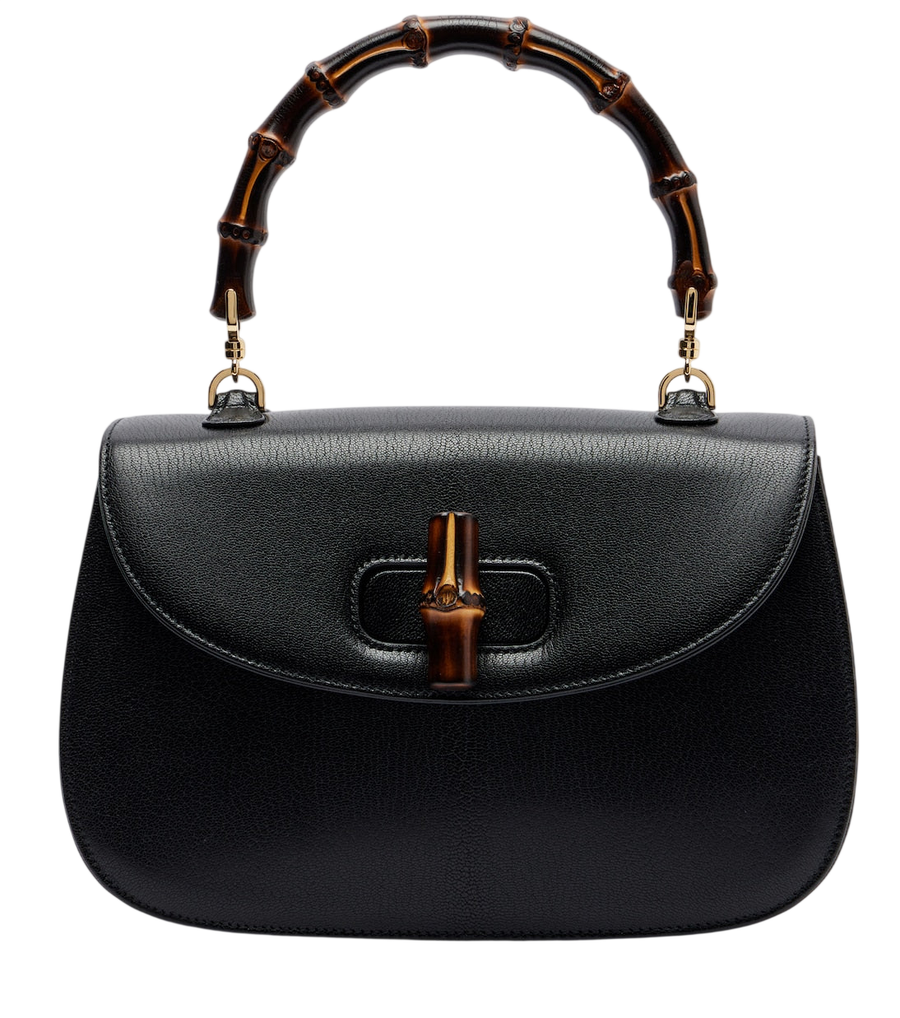 Gucci Bamboo 1947 Medium leather top-handle bag