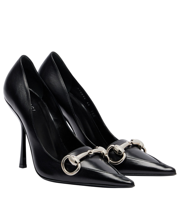 Gucci Décolleté in pelle Boulevard Horsebit