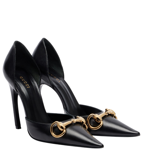 Gucci Décolleté in pelle Boulevard Horsebit