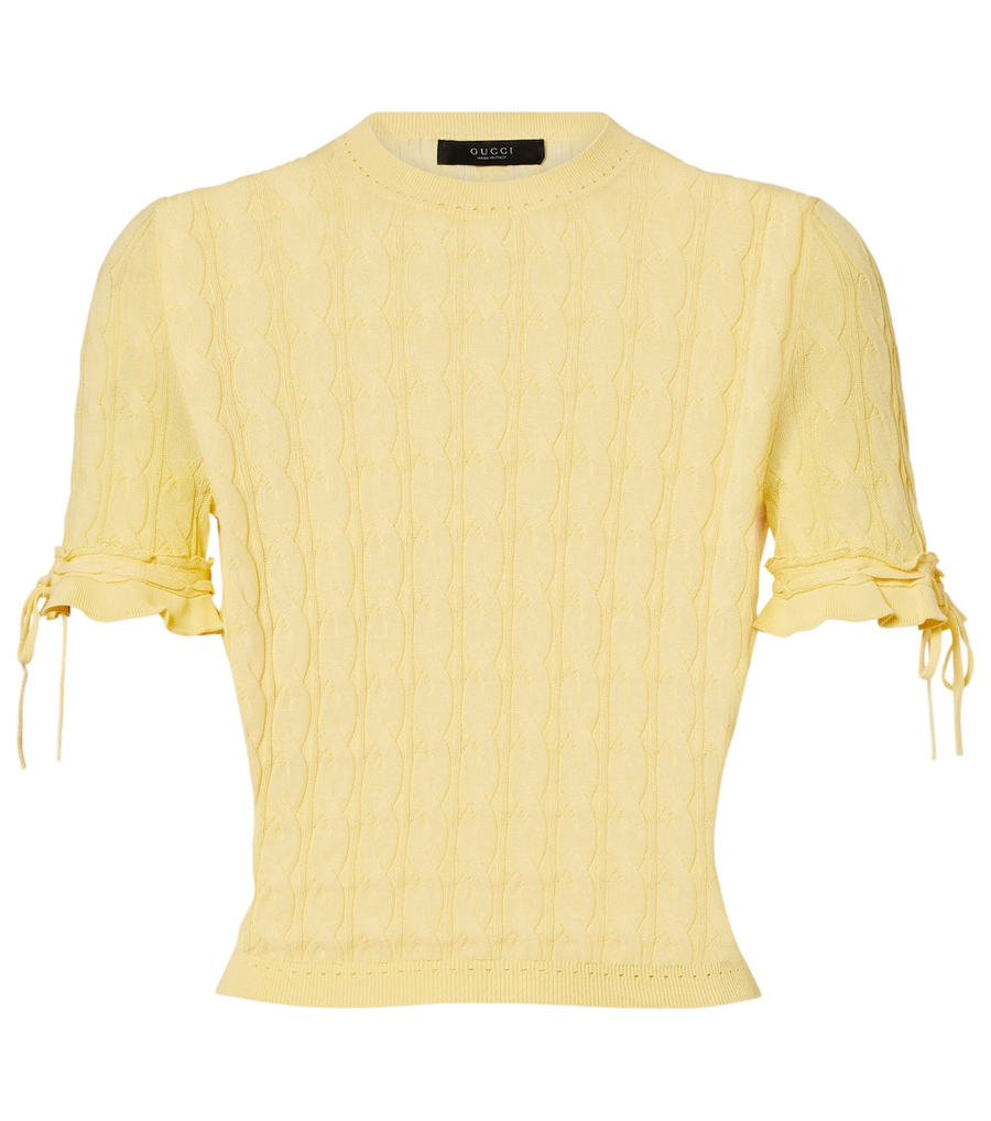Gucci Cable-knit sweater