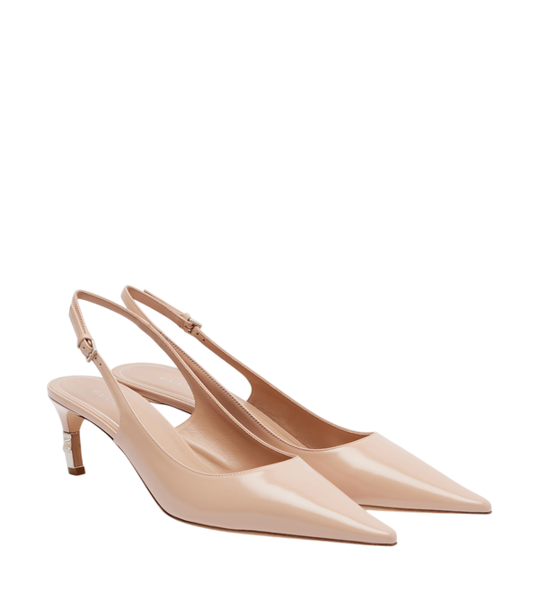 Zapatos destalonados de piel Castello de Gucci