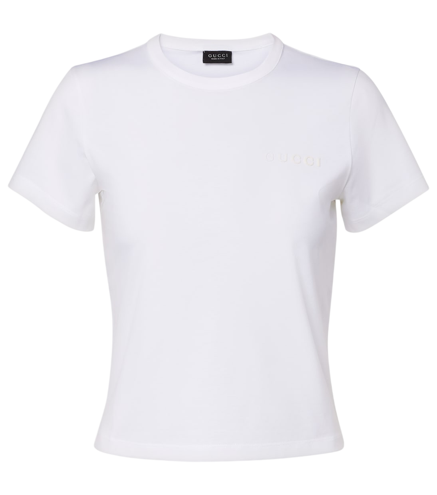 Camiseta de algodón de Gucci