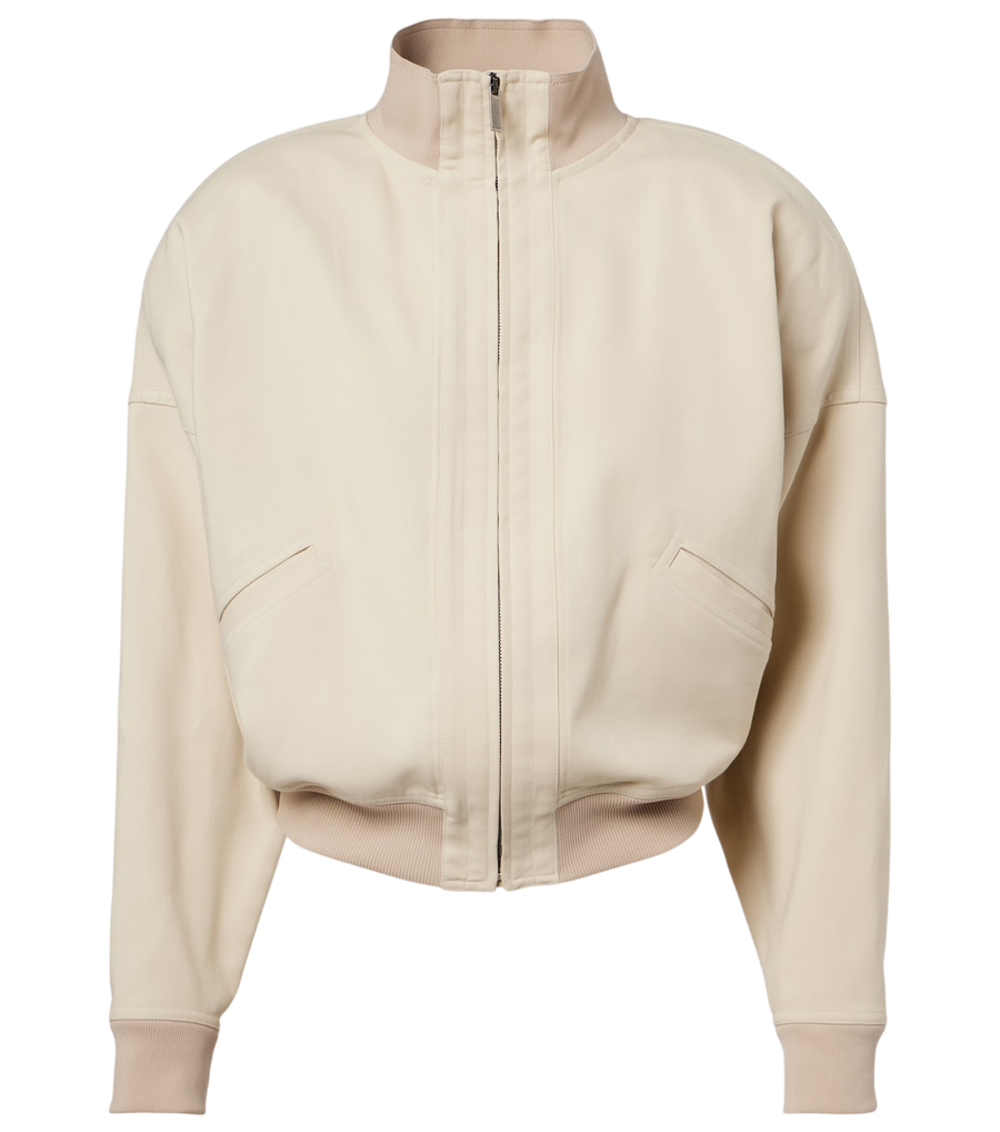 Gucci Cotton poplin bomber jacket