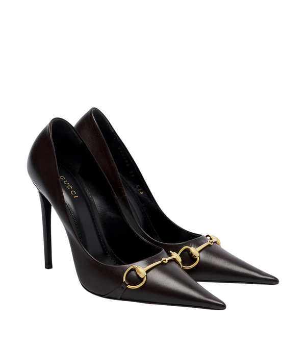 Gucci Sapatos de couro Donna Horsebit
