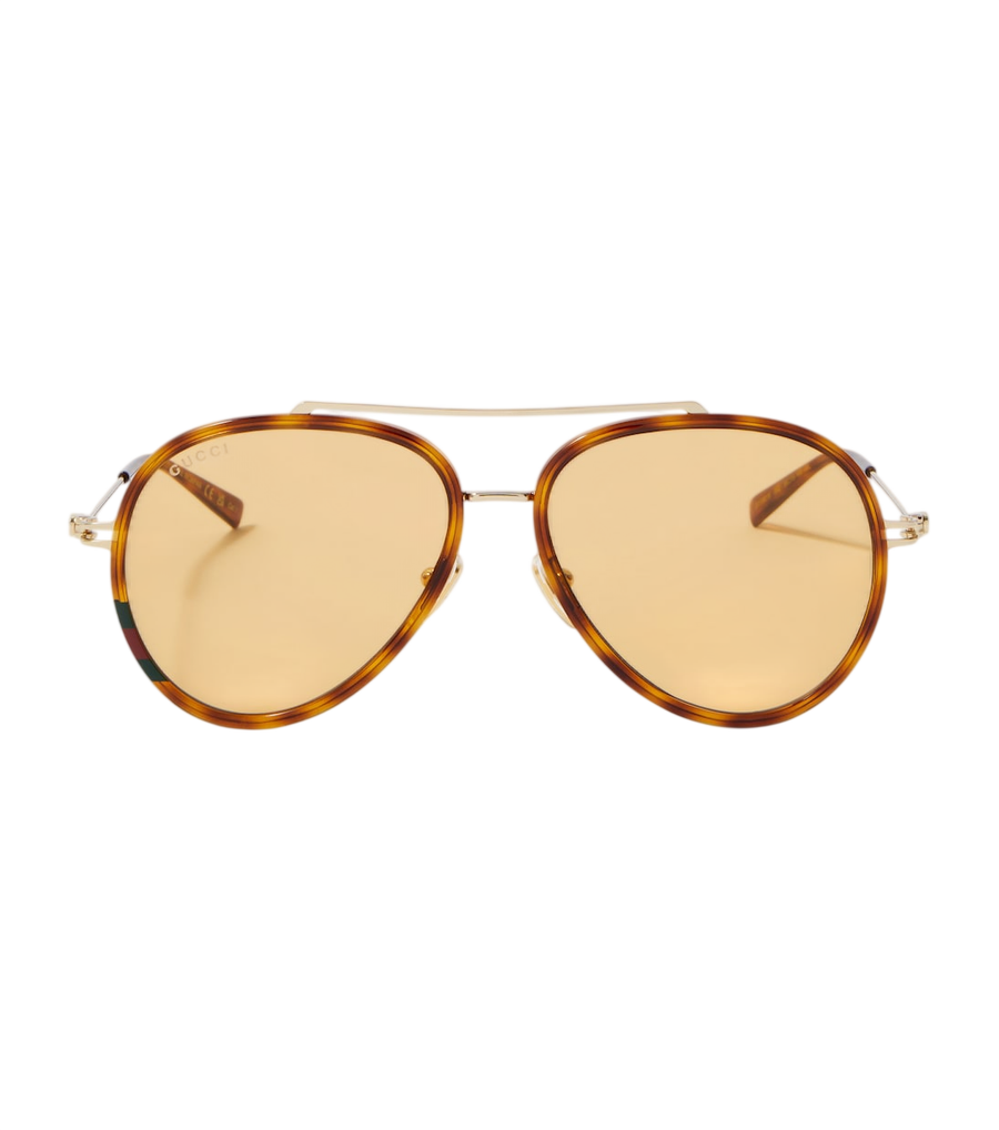 Gucci Double G aviator sunglasses